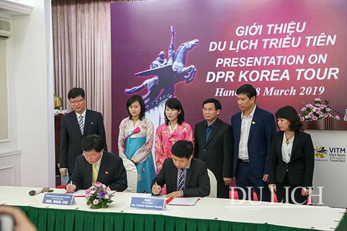 Hiệp hội Lữ hành Việt Nam và Công ty Du lịch quốc tế Triều Tiên ký kết hợp tác